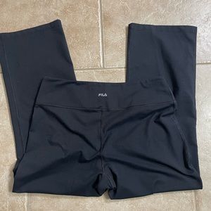 Fila black crop legging